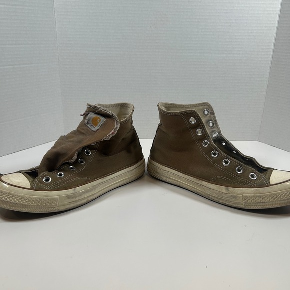 Converse x Carhartt Chuck Taylor All-Star WIP Hamilton Brown Mens 6 Womens 8 - Picture 9 of 11